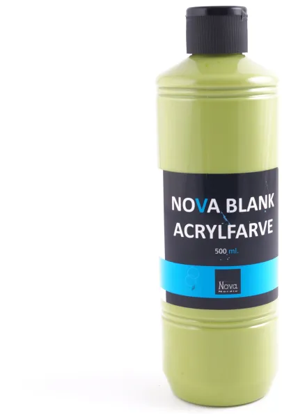 Nova Acrylfarbe Glänzend 500 ml. Hellgrün