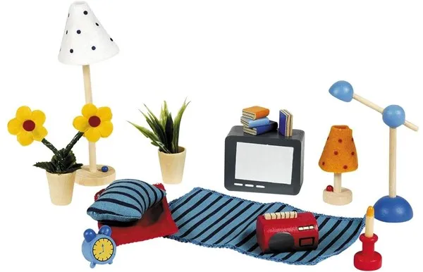 Goki Accessories Wohnzimmer 17 Stk.