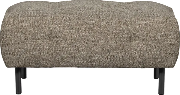 Lloyd, Sofapuff, braun, H45x90x90 cm