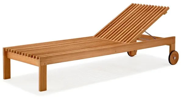 Cane-Line Amaze Sonnenliege - Teak - ohne Auflage