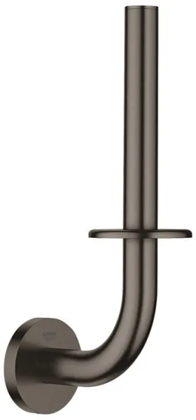 Grohe Essentials Ersatzrollenhalter, gebürstetes Hard Graphite
