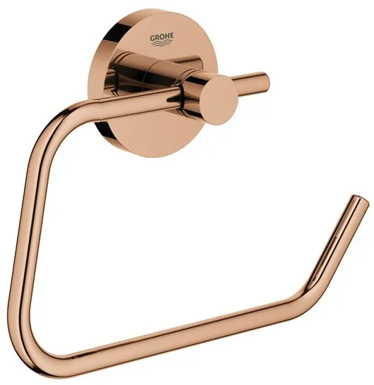 Grohe Essentials WC-Papierhalter, poliert warm sunset